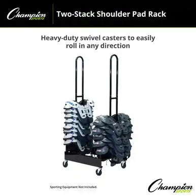 Champion Sports Fbspr Shoulder Pad Rack - Ea