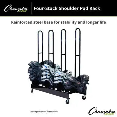 Champion Sports Fbspr Shoulder Pad Rack - Ea