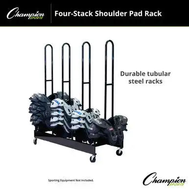 Champion Sports Fbspr Shoulder Pad Rack - Ea