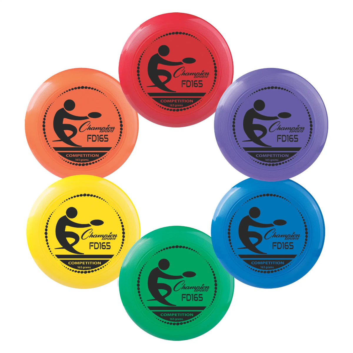 Champion Sports Fd Competition Plastic Disc - Set - 165 g