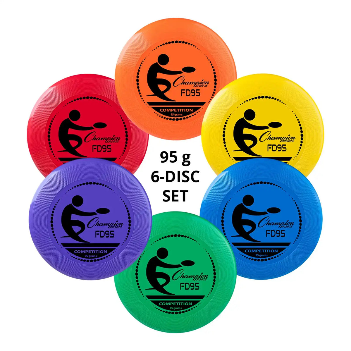 Champion Sports Fd Competition Plastic Disc - Set - 95 g