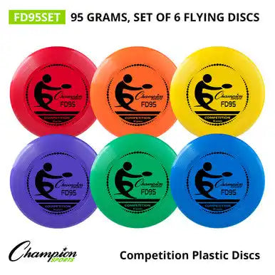 Champion Sports Fd Competition Plastic Disc - Set