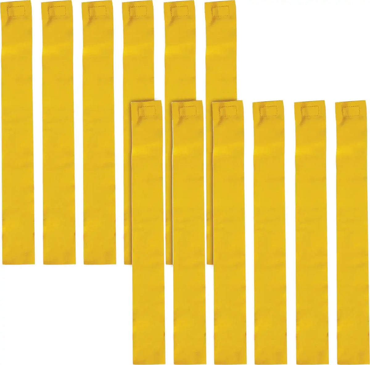 Champion Sports Ffb2 Flag Football Replacement Flags - Doz - Yellow