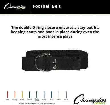 Champion Sports Ffb3 Football Belt - Ea