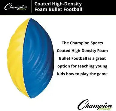 Champion Sports Ffc Coated High-density Foam Football - Ea