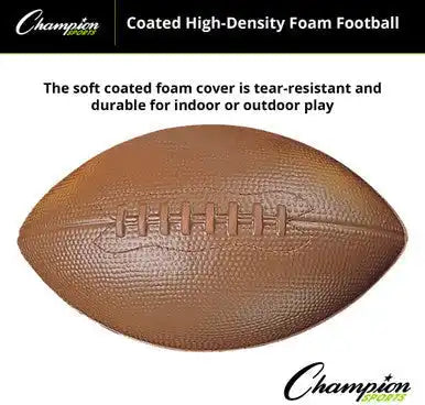 Champion Sports Ffc Coated High-density Foam Football - Ea