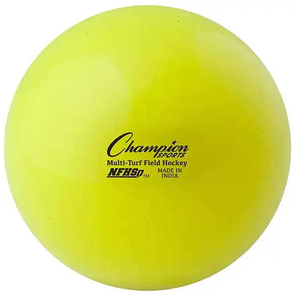 Champion Sports Fhb1 Field Hockey Balls - Doz - Yellow