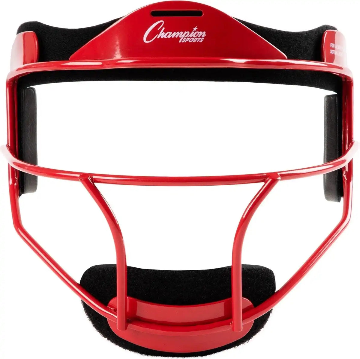 Champion Sports Fm Softball Fielder’s Youth Face Mask - Ea - Red