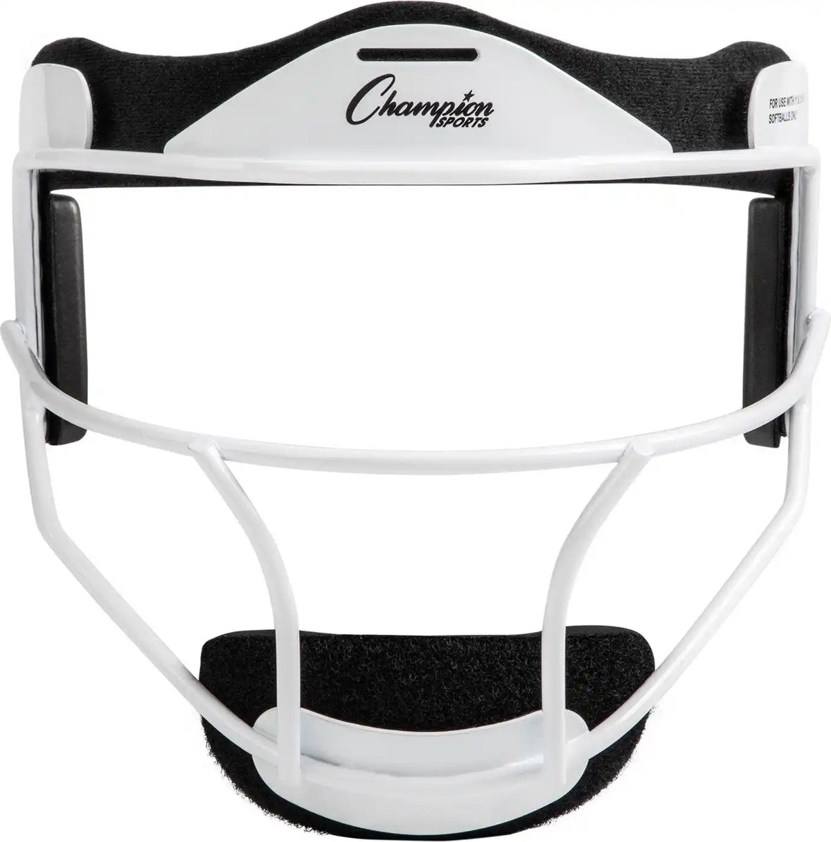 Champion Sports Fm Softball Fielder’s Youth Face Mask - Ea - White