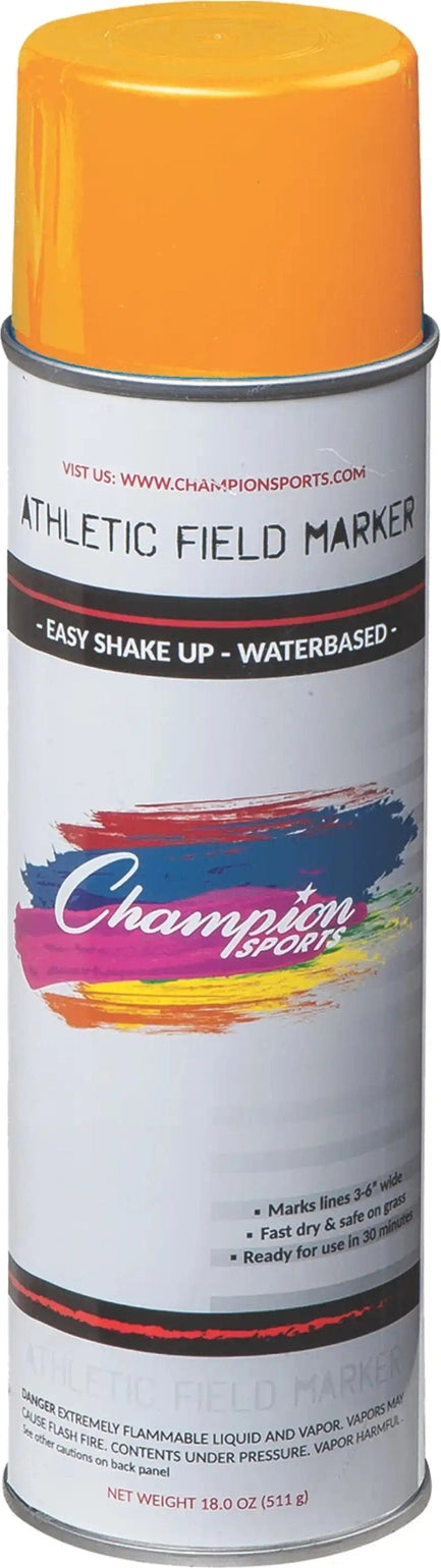 Champion Sports Fmp Field Marking Paint - 12 Pk - Fluorescent Orange