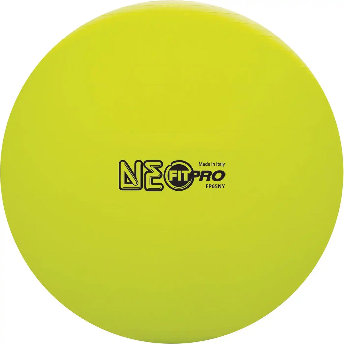 Champion Sports Fp6 Fitpro Training/exercise Ball 65 Cm - Ea - Neon Yellow