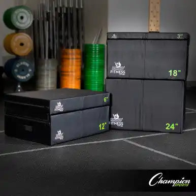 Champion Sports Fpx Foam Plyo Box - Ea