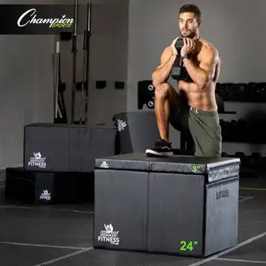 Champion Sports Fpx Foam Plyo Box - Ea