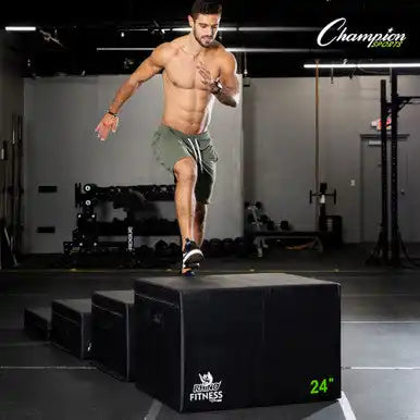 Champion Sports Fpx Foam Plyo Box - Ea