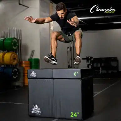 Champion Sports Fpx Foam Plyo Box - Ea