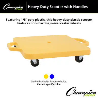 Champion Sports Hds Heavy-duty Scooter with Handle - Set