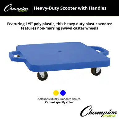 Champion Sports Hds Heavy-duty Scooter with Handle - Set