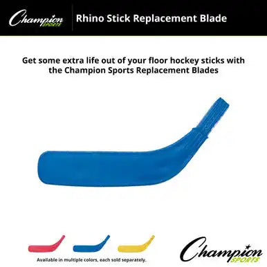 Champion Sports Hs Rhino Stick Replacement Blades - Ea