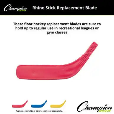 Champion Sports Hs Rhino Stick Replacement Blades - Ea