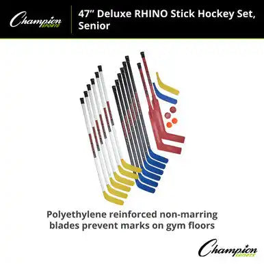 Champion Sports Hsset Rhino Stick Hockey - Set