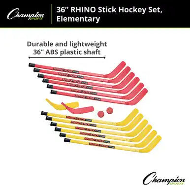 Champion Sports Hsset Rhino Stick Hockey - Set