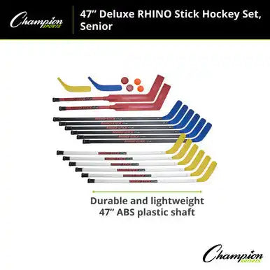 Champion Sports Hsset Rhino Stick Hockey - Set