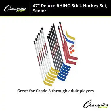 Champion Sports Hsset Rhino Stick Hockey - Set