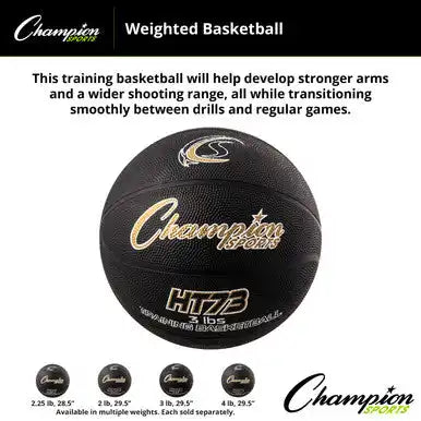 Champion Sports Ht Weighted Basketball - Ea