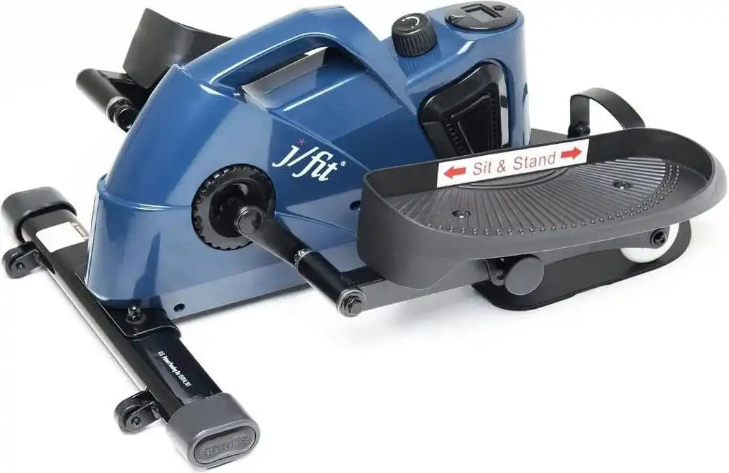 Champion Sports J-ell Mini Elliptical Machine - Ea - Blue/black