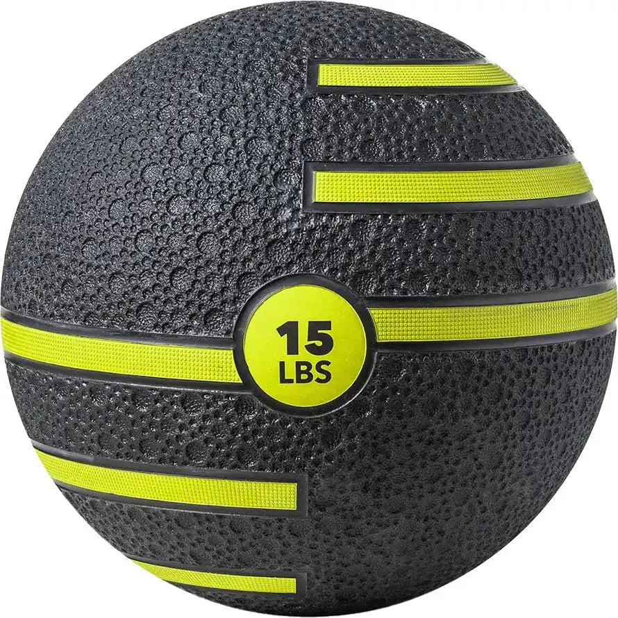 Champion Sports J-mbdt Medicine Ball with Dual Texture - Ea - 15 Lb