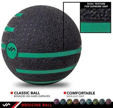 Champion Sports J-mbdt Medicine Ball with Dual Texture - Ea