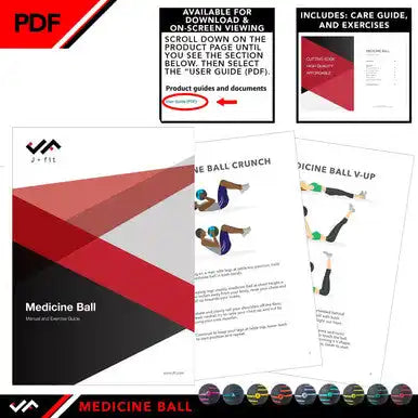 Champion Sports J-mbdt Medicine Ball with Dual Texture - Ea