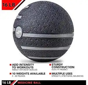 Champion Sports J-mbdt Medicine Ball with Dual Texture - Ea
