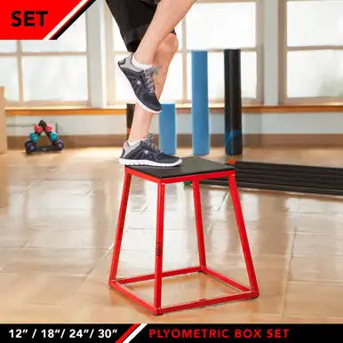 Champion Sports J-pbox Plyo (plyometric) Box (6’’) - Ea - 6’’