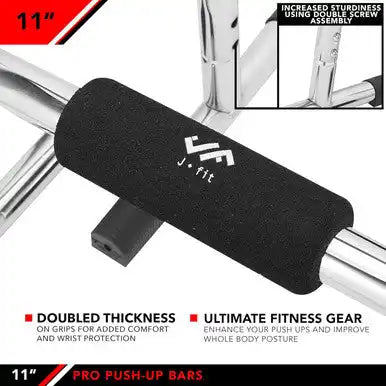Champion Sports J-pushup Push-up Bar - Ea