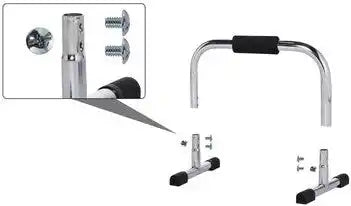 Champion Sports J-pushup Push-up Bar - Ea