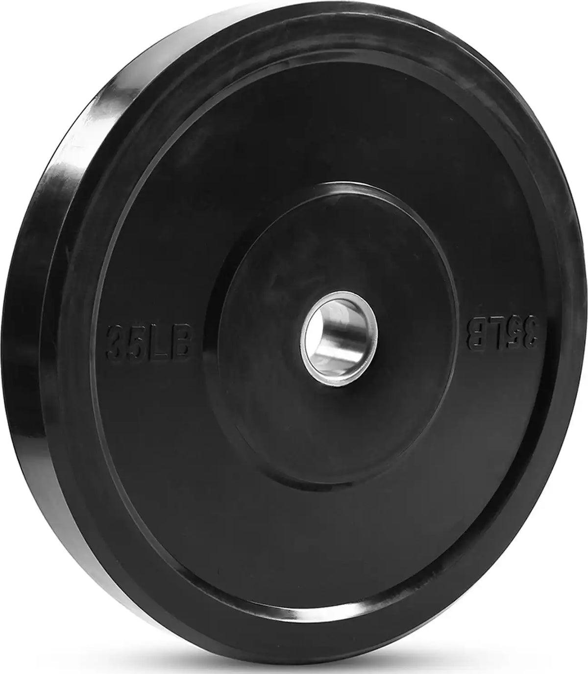 Champion Sports J-rbp Rubber Bumper Plate - Ea - 35 Lb