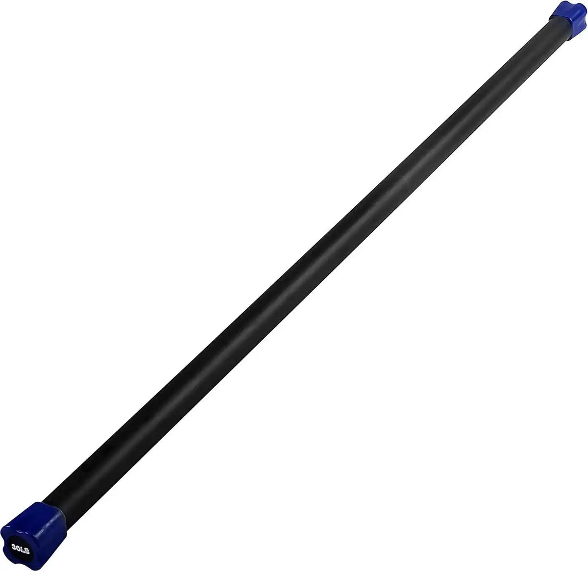 Champion Sports J-rpwb Workout Bar with Rubber Padding - Ea - 30 Lb