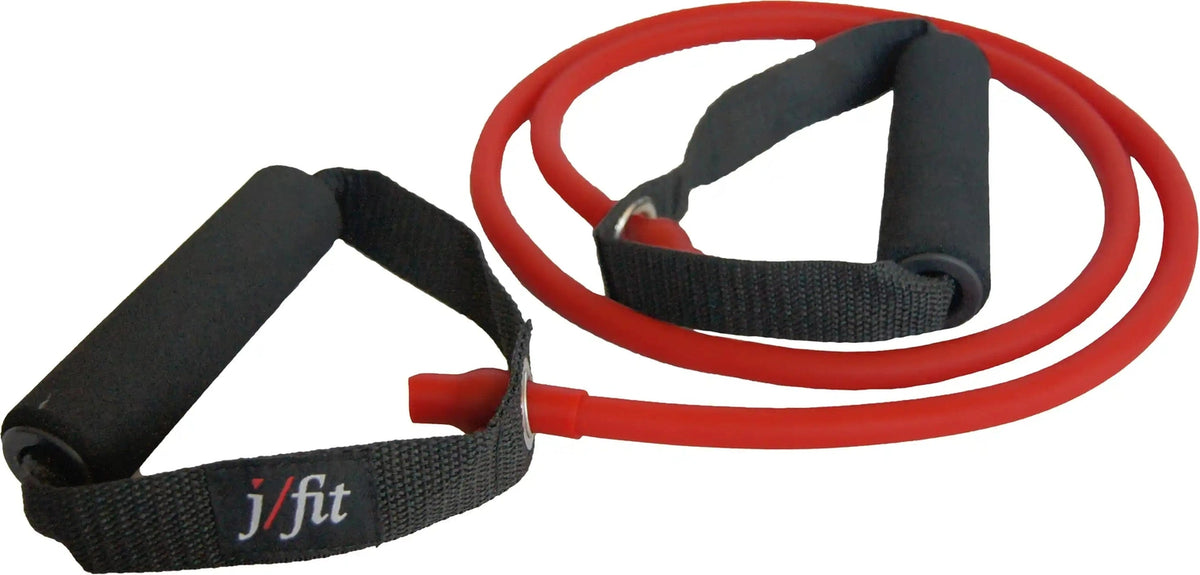 Champion Sports J-tfh Resistance Tubing with Fixed Handles - Ea - Heavy, 12 Lb