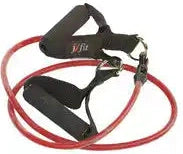 Champion Sports J-tfh Resistance Tubing with Fixed Handles - Ea