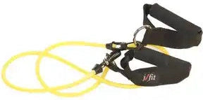 Champion Sports J-tfh Resistance Tubing with Fixed Handles - Ea