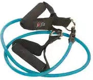 Champion Sports J-tfh Resistance Tubing with Fixed Handles - Ea