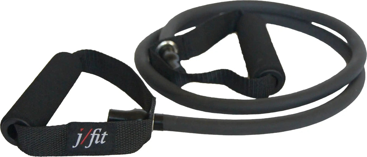Champion Sports J-tfh Resistance Tubing with Fixed Handles - Ea - Xx-heavy, 21 Lb