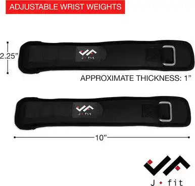 Champion Sports J-ww Adjustable Wrist/ankle Weights - Pr