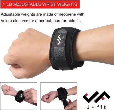 Champion Sports J-ww Adjustable Wrist/ankle Weights - Pr