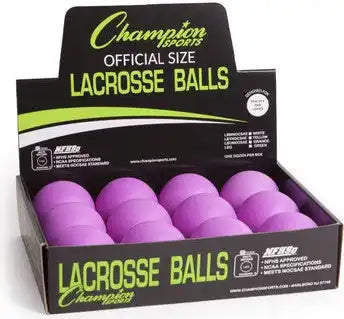 Champion Sports Lb Lacrosse Balls - Doz