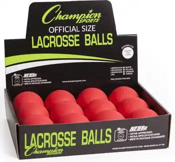 Champion Sports Lb Lacrosse Balls - Doz