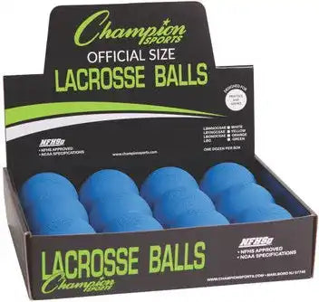 Champion Sports Lb Lacrosse Balls - Doz