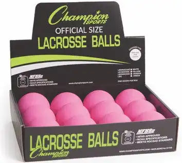 Champion Sports Lb Lacrosse Balls - Doz