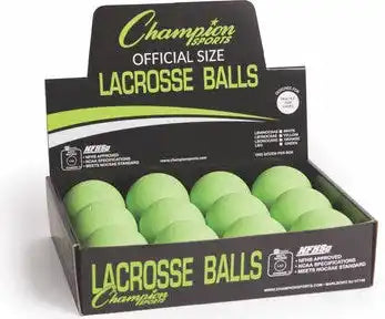 Champion Sports Lbnocsae Nocsae Lacrosse Balls - Doz